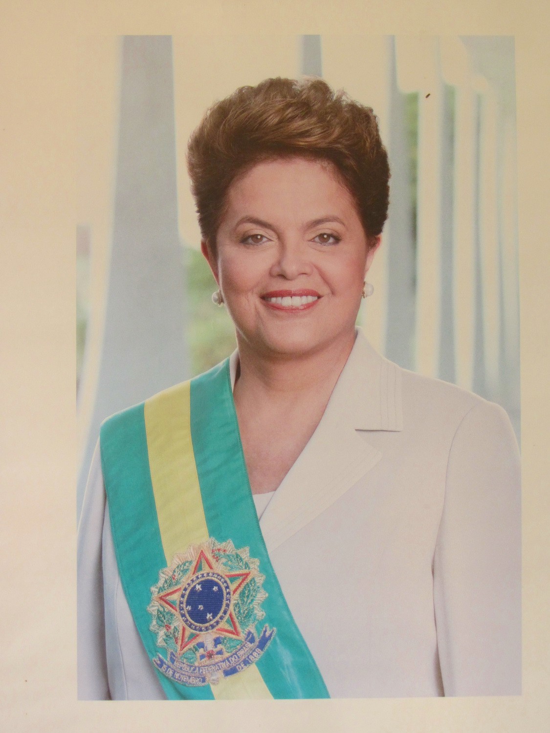 Dilma Rousseff, the President of Brazil